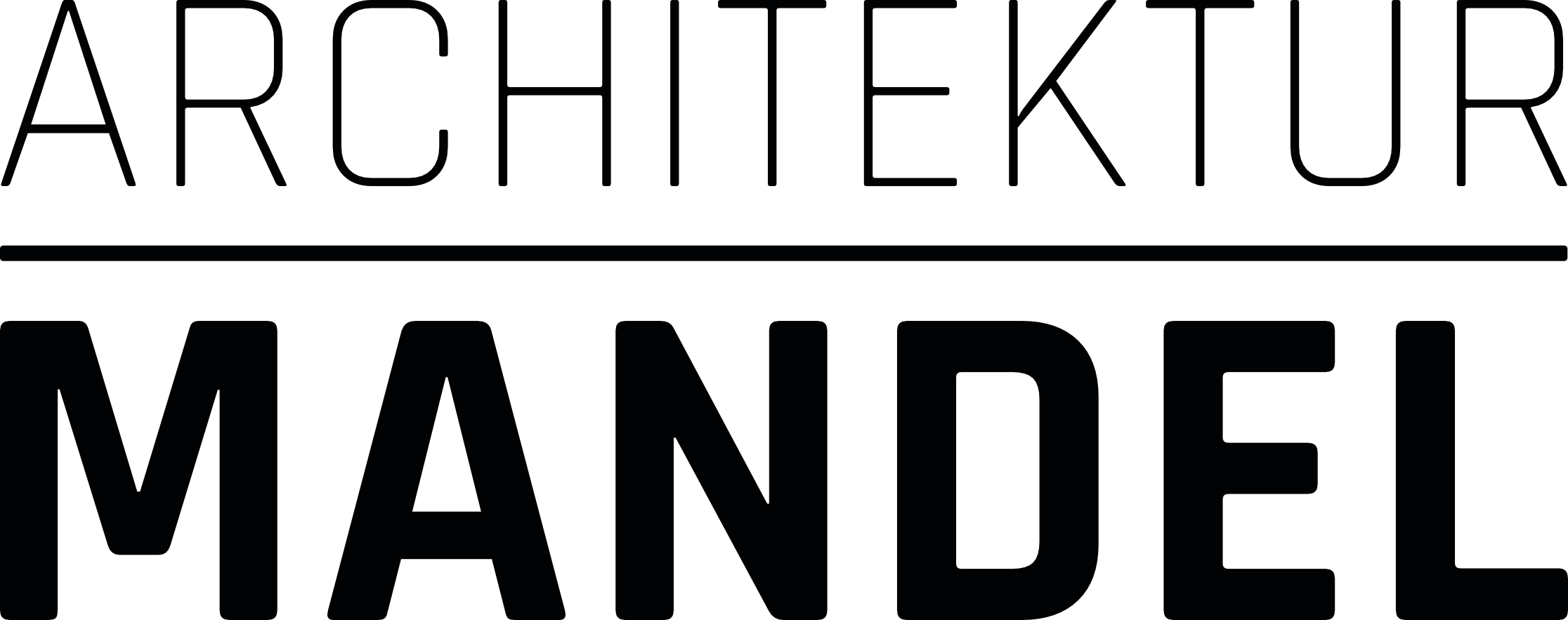 Logo Architektur Mandel